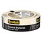 Scotch General Purpose Masking Tape, 1.41 in x 60.1 yd 36mm x 55m, 3PK 2050-36AP - alternate 2